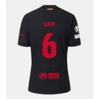 Pánský Fotbalový dres Barcelona Paez Gavi #6 2024-25 Venkovní Krátký Rukáv